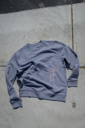 JIP SIGNATURE SWEATER LAVA GREY