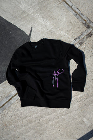 JIP SIGNATURE SWEATER BLACK