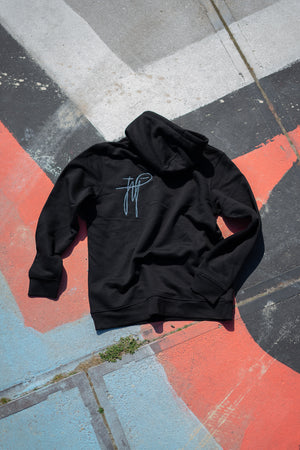 JIP SIGNATURE HOODIE BLACK