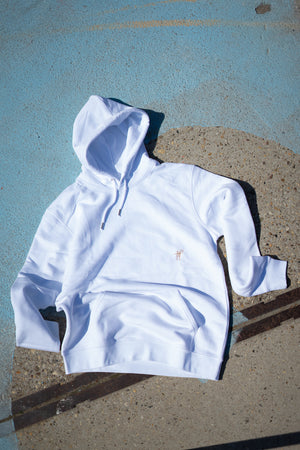 JIP SIGNATURE HOODIE WHITE