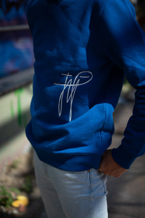 JIP SIGNATURE SWEATER MAJORELLE BLUE