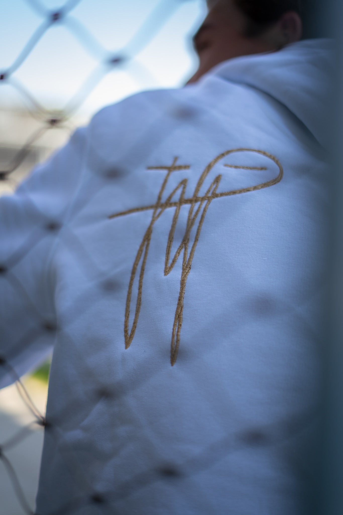 JIP SIGNATURE HOODIE WHITE